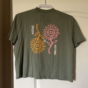 Volcom Nature is Watching Crop T-shirt